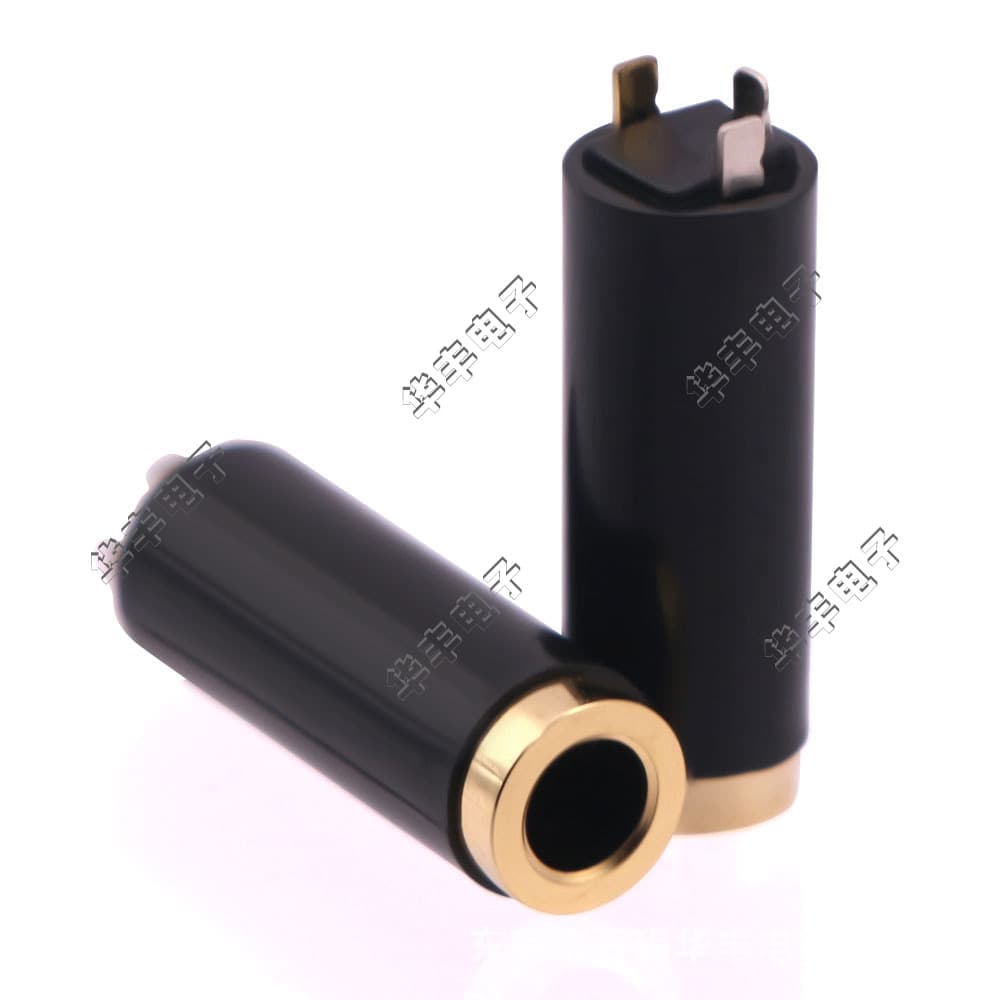 3.5mm Female Stereo Plastic Jack, 3.5mm 3-Pole Headphone Socket, 6.0mm 4-Pole Audio Female Connector, Popular Speaker
