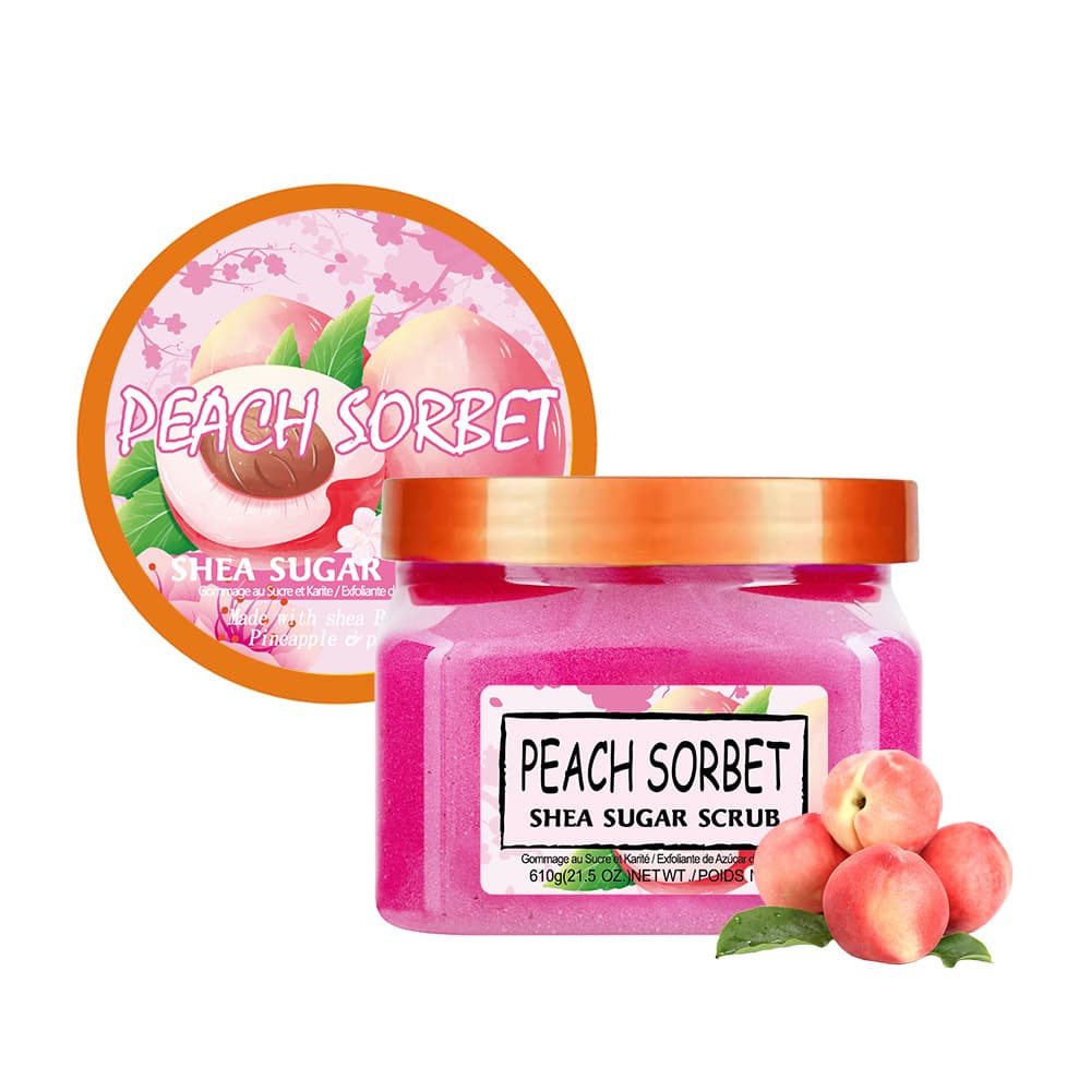 Cross-border Fragrance Sucrose Body Moisturizing Scrub Cleansing Exfoliating Rose Bath Salt Wholesale Body Scrub