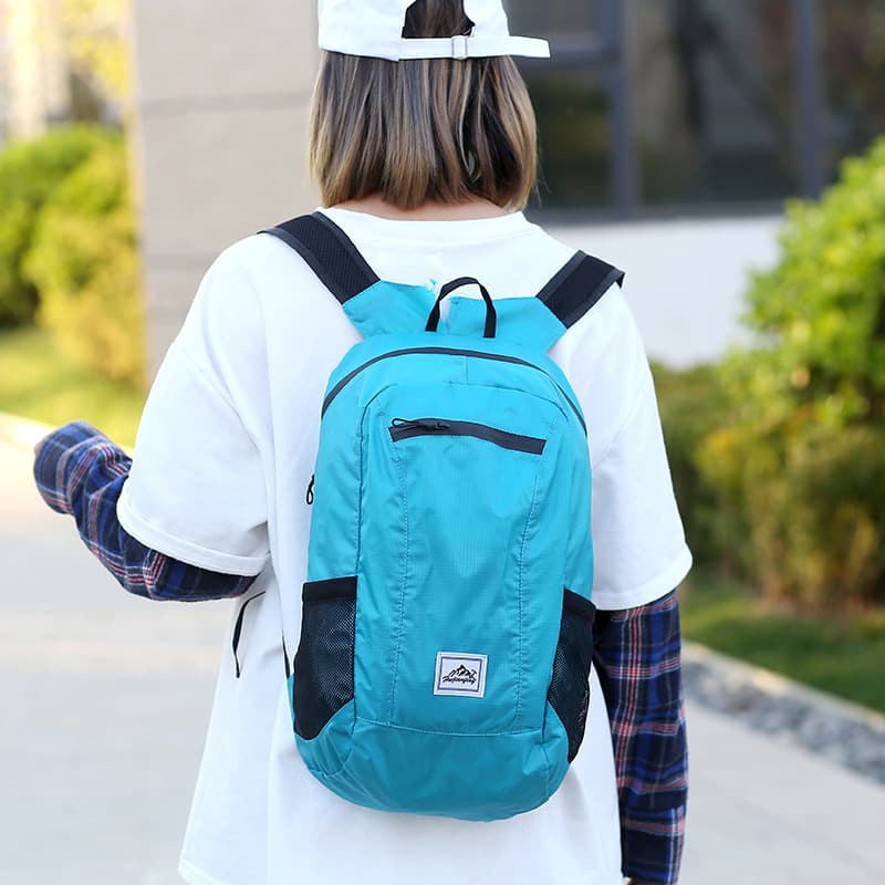 Cross-border Trade Double Shoulder Backpack Outdoor Travel Large Capacity Lightweight Versatile Cycling Fitness Sports Backpack