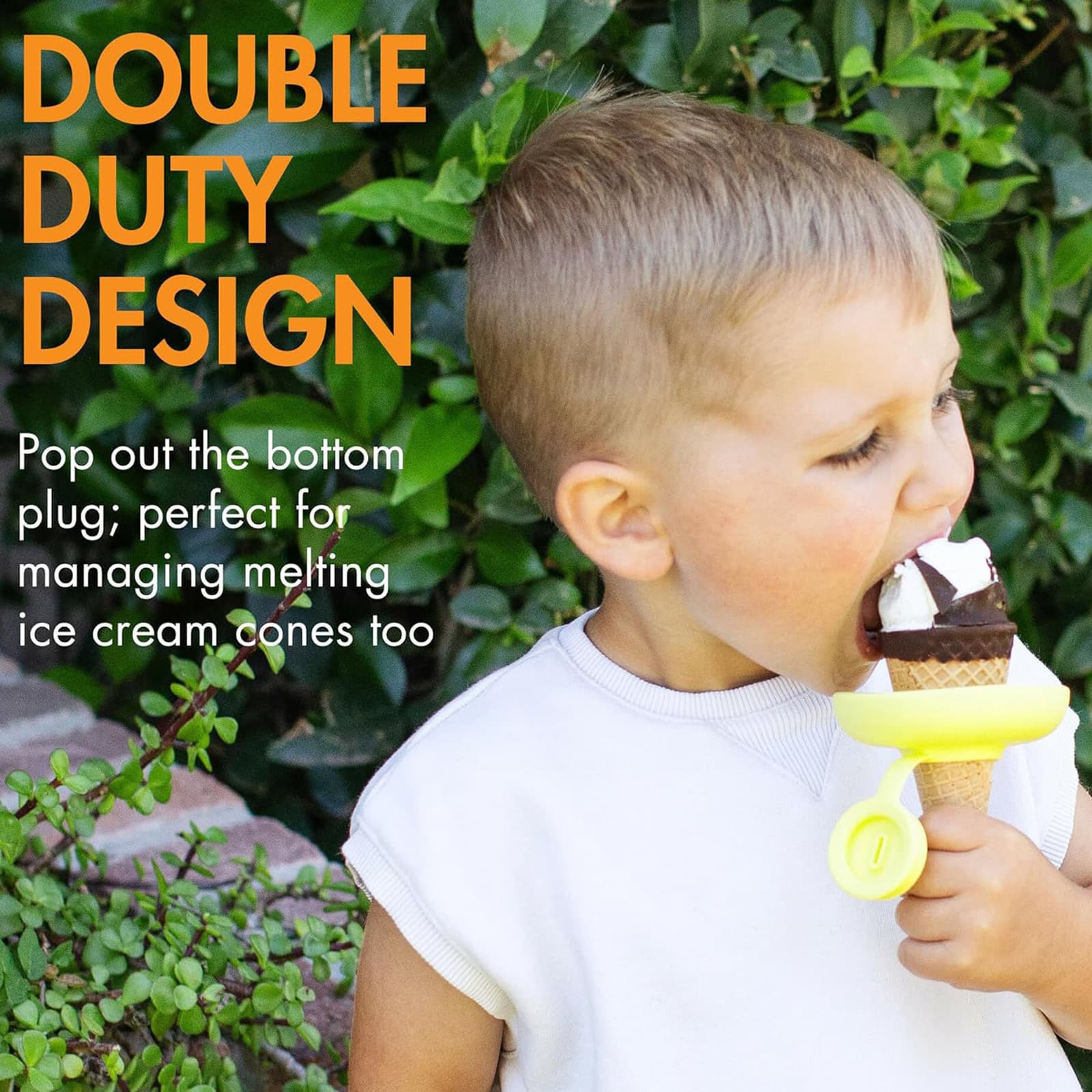 Ice Cream Stand Cross-Border Child Anti-Dirty Hands Popsicle Holder Silicone Ice Lolly Holder Leak-Proof Ice Cream