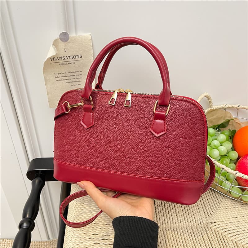 Overseas Fashion Reading Glasses Handbag for Women 2026 Versatile Contrast Color Stitching Shoulder Shell Bag Crossbody Bag Trendy Women's Bag