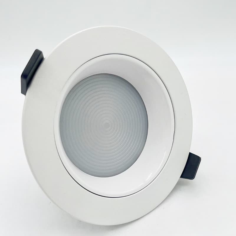 Factory Direct Supply Recessed LED Anti-Glare Downlight Housing Bathroom Hotel Ceiling Light Die-Cast Downlight Housing Kit