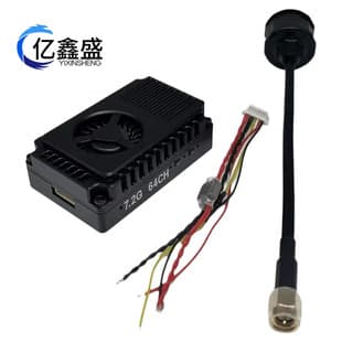 VTX 7.2Ghz 64CH FPV VTX 5W Video Transmitter for Drone