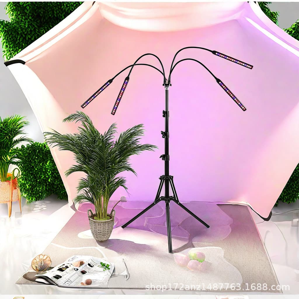 Plant Grow Light for Indoor Vegetables, Potted Plants, Succulents, Photosynthesis Development, Cross-Border Certified