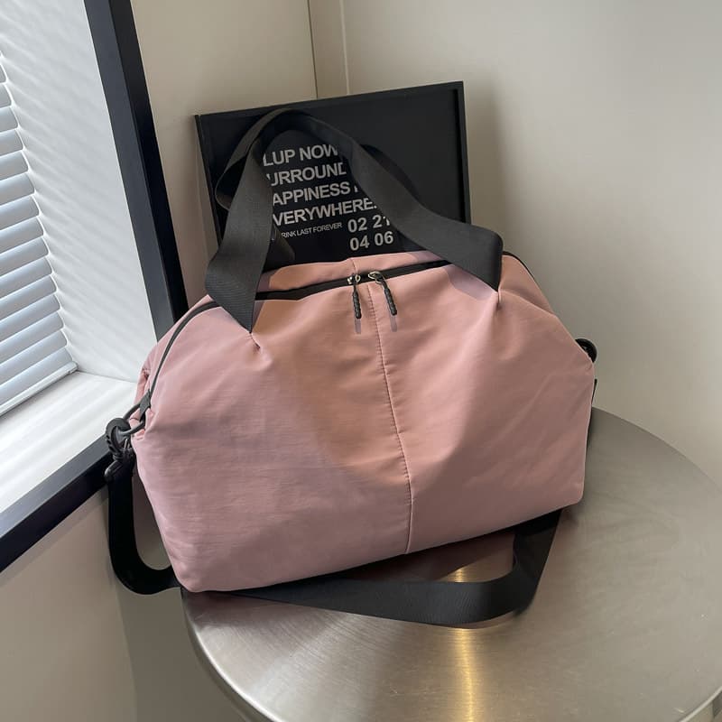 New Women's Gym Bag Casual Yoga Bag Wet and Dry Separation Swim Bag Short Trip Travel Bag Shoulder Sports Bag