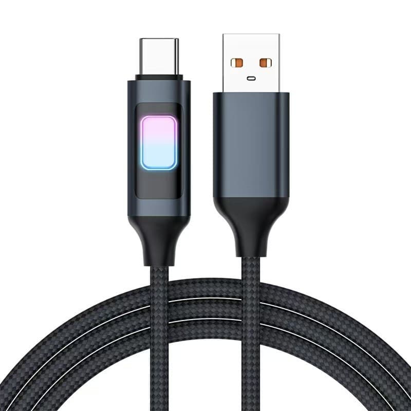 Zinc alloy 100W fast charging Type-C data cable suitable for Apple 27WPD car single-wire charging cable