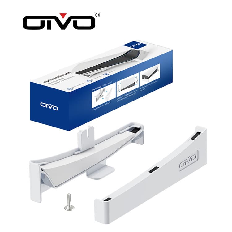 OVIOPS5 PS5 Game Console Horizontal Placement Stand Blu-ray Version Flat Four-Sided Support Frame Gaming Console Accessory