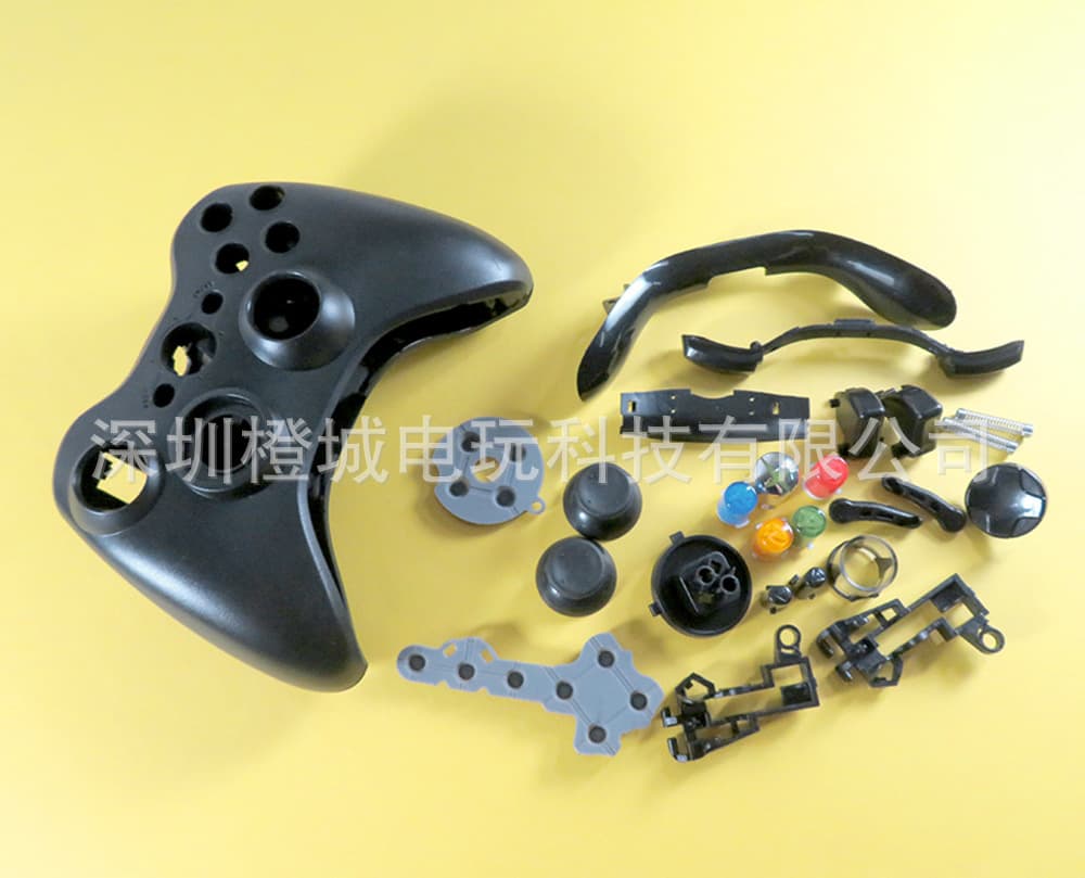 Suitable for XBOX360 wired handle shell X360 wired handle shell with button complete set handle shell button