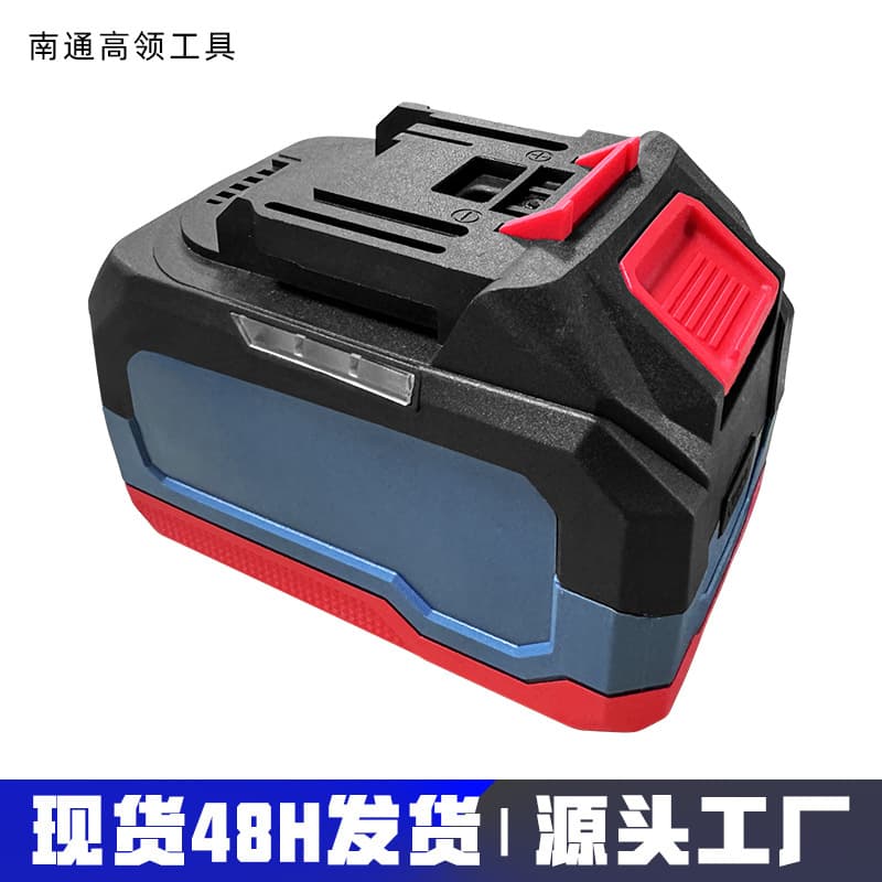 Cross-border Foreign Trade Makita Lithium Battery 18V-21V Side Light Model Compatible with Makita Electric Wrench and Drill Tool