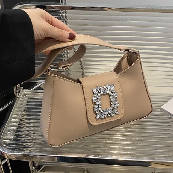 Bags Underarm Bag Rhinestone Women's Bag Fashion Influencer 2026 Trendy Autumn New Arrival Premium Texture Bag for Women