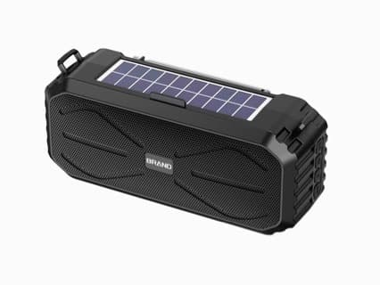 Ht02 Dual Solar Bluetooth Speaker Wireless Speaker Multifunctional Outdoor Portable Desktop Wireless Card Small Audio