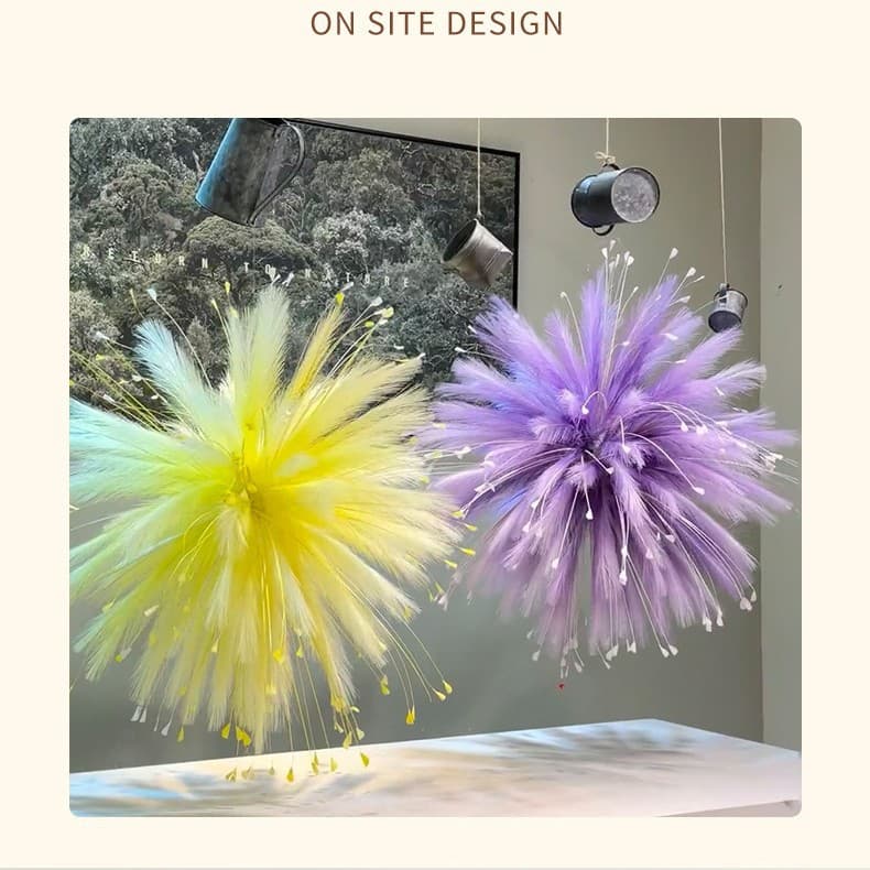 Artificial Phalaenopsis Orchid Reed Branch Dopamine Wedding Flower Arrangement Fake Flowers Wedding Hall Home Decoration