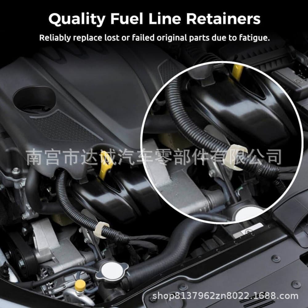 70PCS Boxed Universal Automotive Fuel Line Retaining Clip Kit Fuel Line Clips for Ford GM