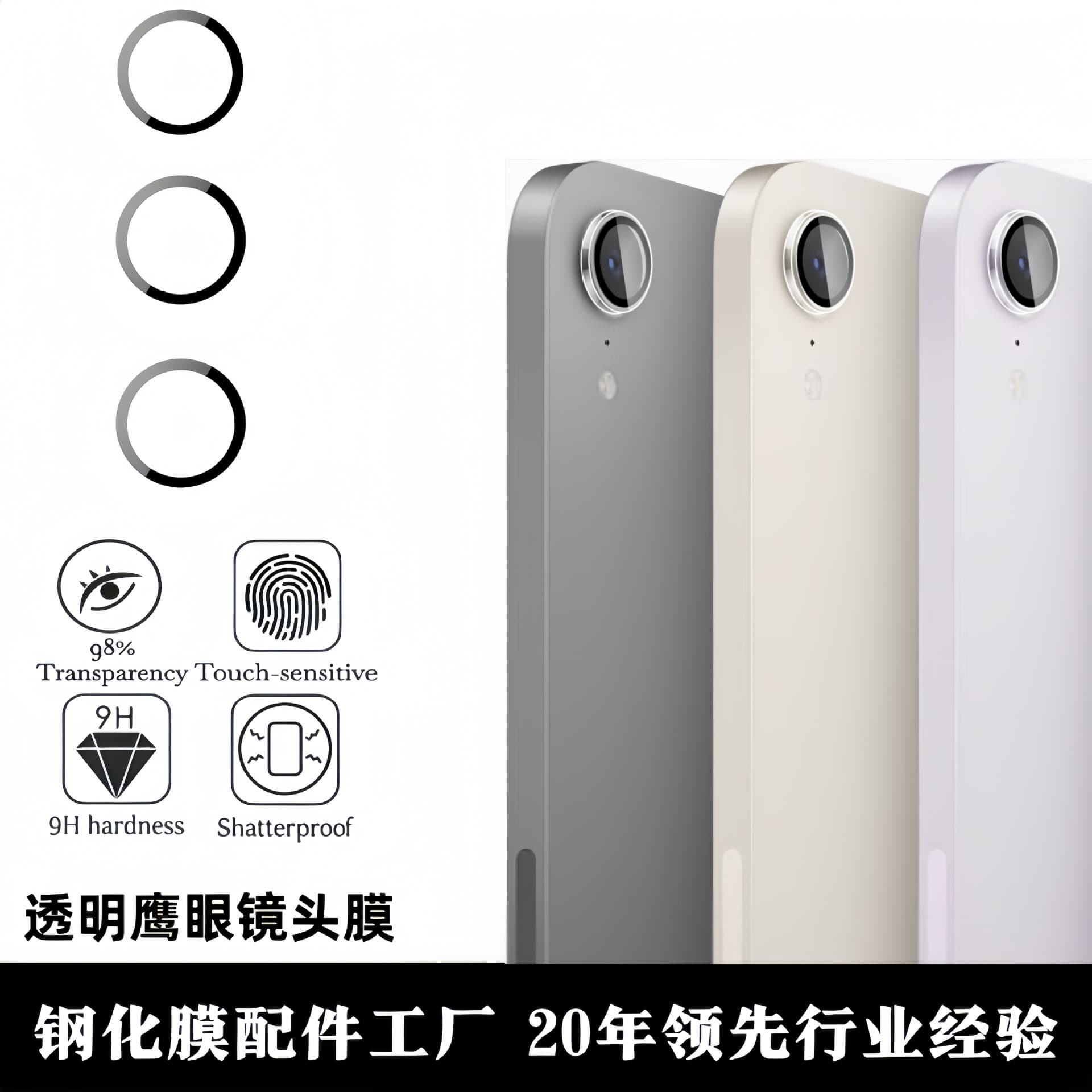 Suitable for iPad mini8 2026 camera HD transparent eagle eye lens film iPad Air/iPadPro