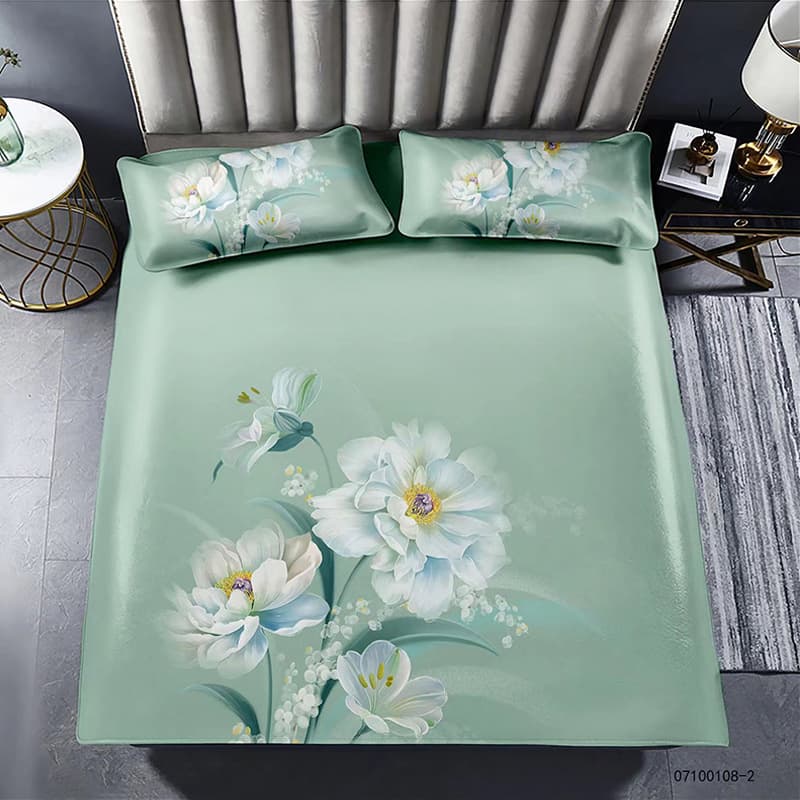 Top Grain Leather Cool Mat, Natural Painted Thickened Water Buffalo Soft Mat Three-Piece Set 1.8J^