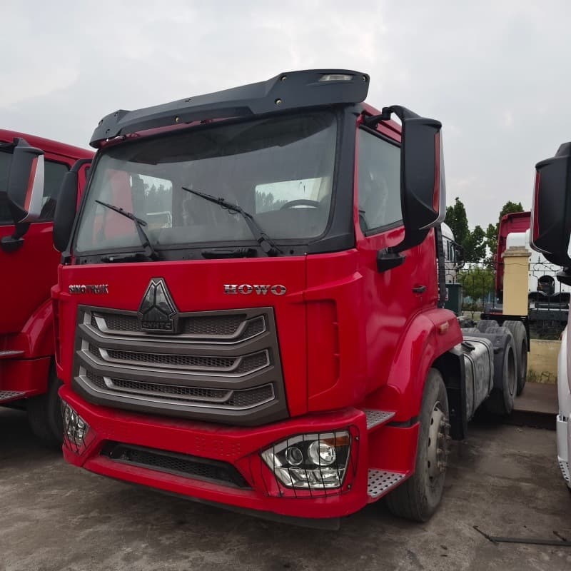African-type used Howo NX tractor unit, 440 horsepower trailer heavy truck head
