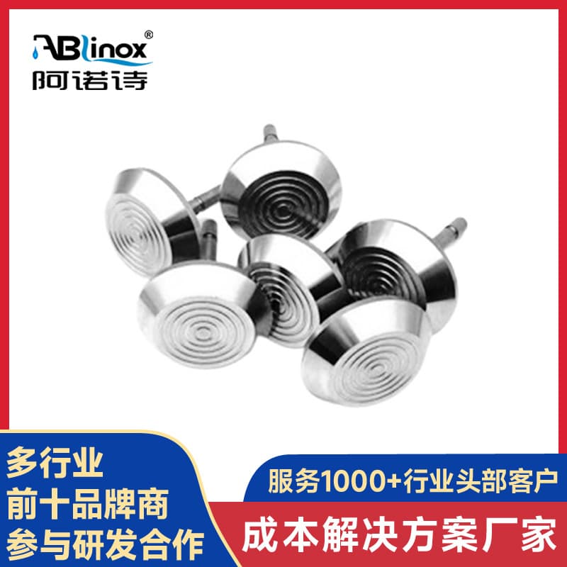Cast one-piece 304 stainless steel tactile paving studs, tactile paving strips, blind guiding strip studs, pineapple pattern for visually impaired sidewalk strips