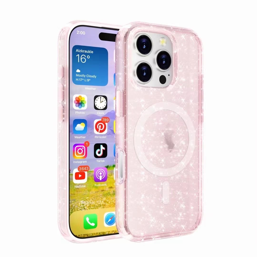 Defender Magsafe thickened quality all-inclusive protection anti-fall mobile phone case yellowing resistance TPU + PC neutral i