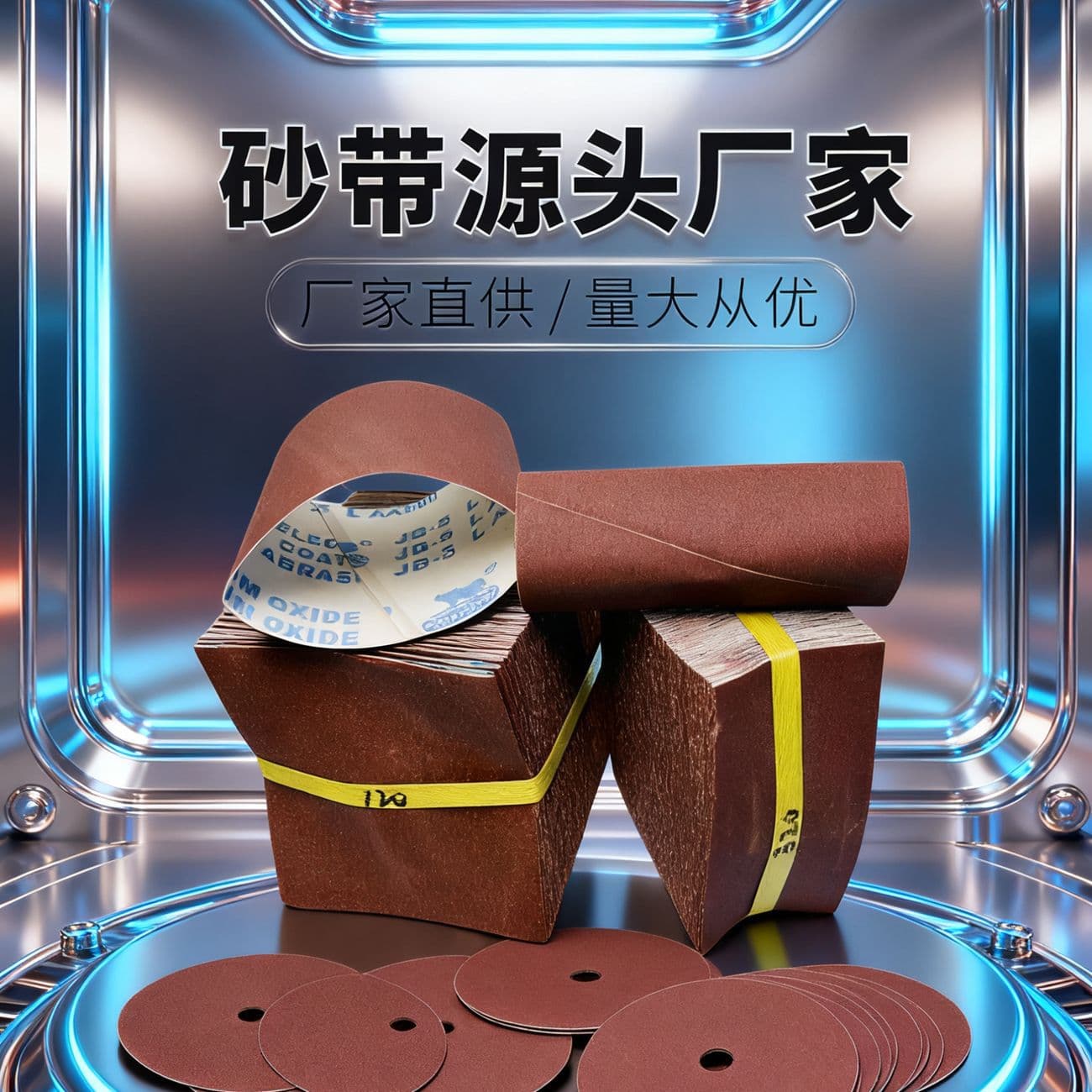 JB-5 Soft Cloth Sanding Sleeve Drum Polishing Wheel Set for Metal / Wood / Plastic Polishing and Deburring