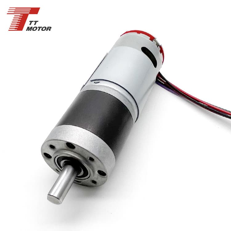 36mm DC Planetary Gear Reduction Motor with Photoelectric Encoder 24V DC Reduction Motor High Efficiency