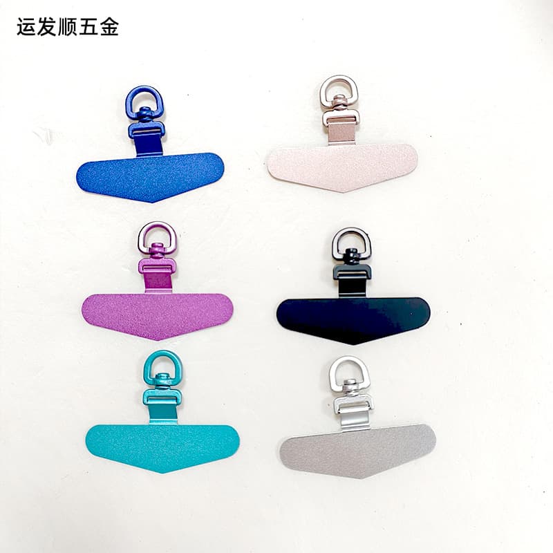 Custom 0.2mm Ultra-Thin Shim Rotatable Special-Shaped Metal Clip Phone-Safe Hook Pendant Fixed Shim