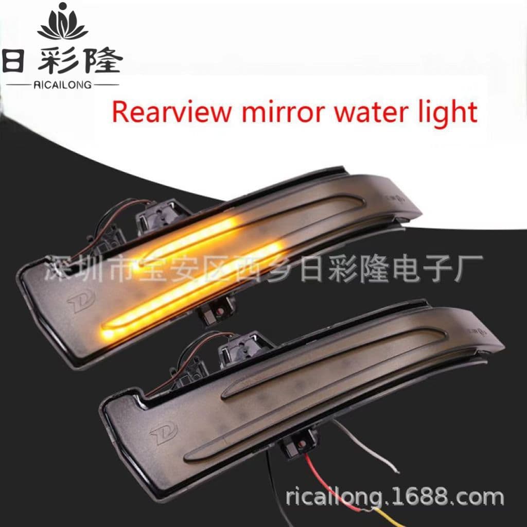 Compatible with old C/E/S-Class GLA/CLA/CLS full range W204 rearview mirror Mercedes-Benz W204 modified sequential turn signal rearview mirror