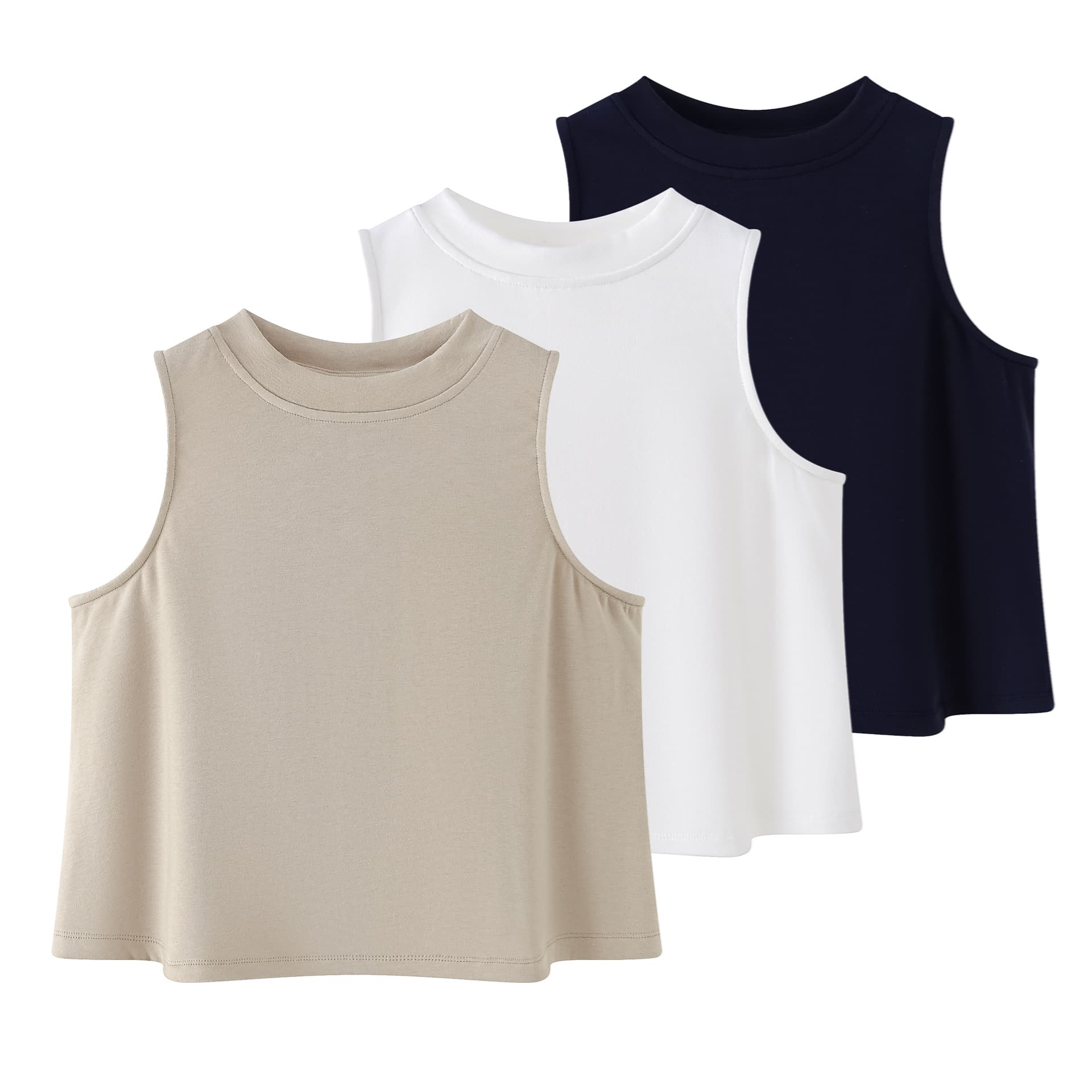 ZG Women's New 2026 Casual Sexy Crop Top Loose Sleeveless Sports Vest Summer New Arrival