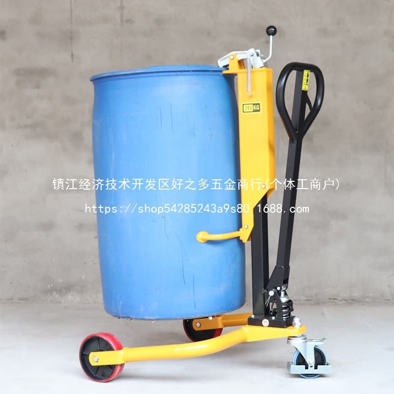 Foot Pedal Drum Truck Lifting Hydraulic Handling Universal for Iron/Plastic Drums Wholesale