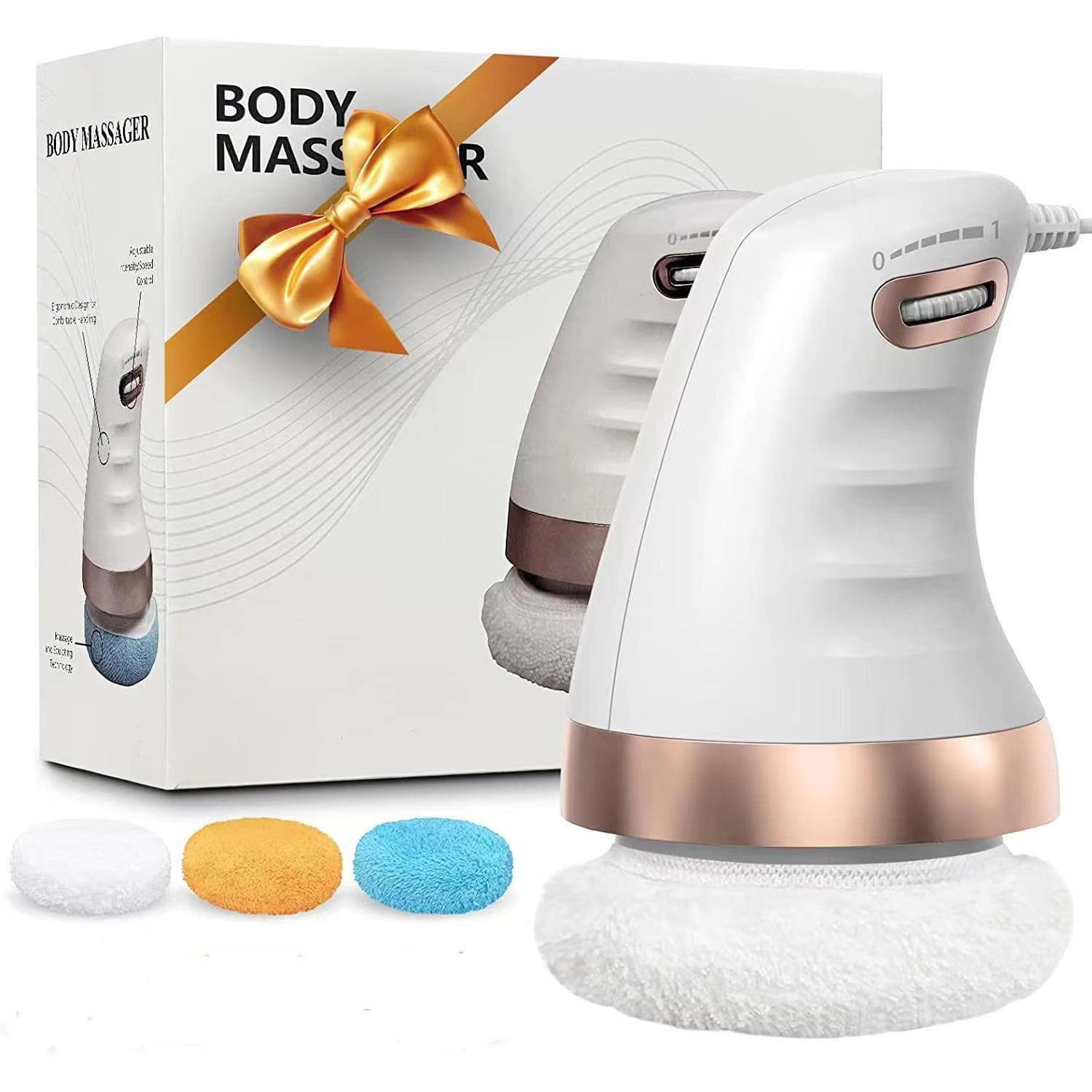 Amazon Cross-border Fabric Sleeve Fat Pusher Home Multifunctional Massager, Portable Handheld Electric Full Body Massager