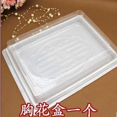 Manufacturer Wholesale Wedding Supplies Plastic Corsage Boxes Wedding Ceremony Groom Bride Corsage Packaging Empty Box