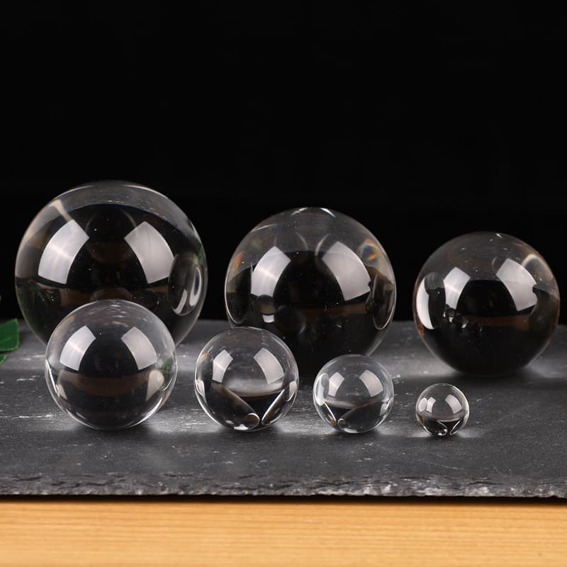 Bulk Stock Wholesale Crystal Glass Balls, Transparent Crystal Light Balls, Home Decor Ornaments