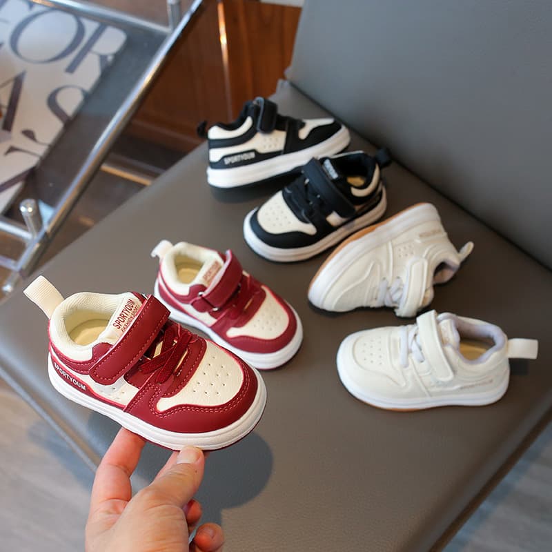 Spring and autumn non-slip breathable children's shoes for 0-6 years old, boys and girls, sneakers, sports shoes, infant walking shoes, soft soles