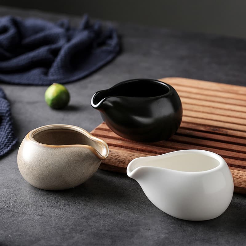 New Creative Ceramic Mini Milk Pitcher Restaurant Specialty Milk Jug Hotel Coffee Creamer Cup Ins Style
