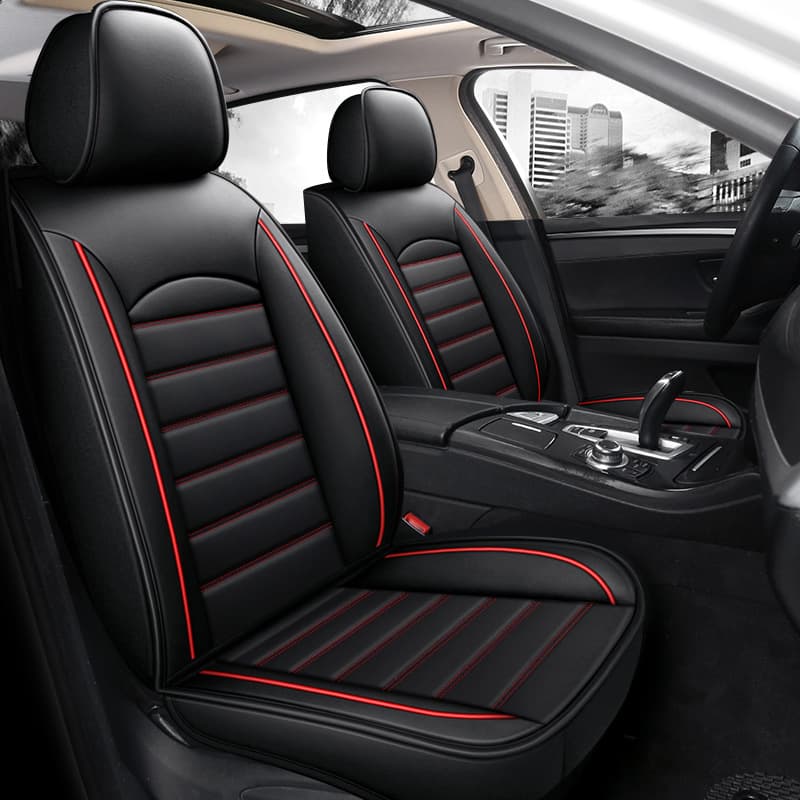 Full Coverage Car Seat Covers, All-Season Universal Fit for Five-Seat Cars, Summer Leather Seat Covers, Factory Wholesale