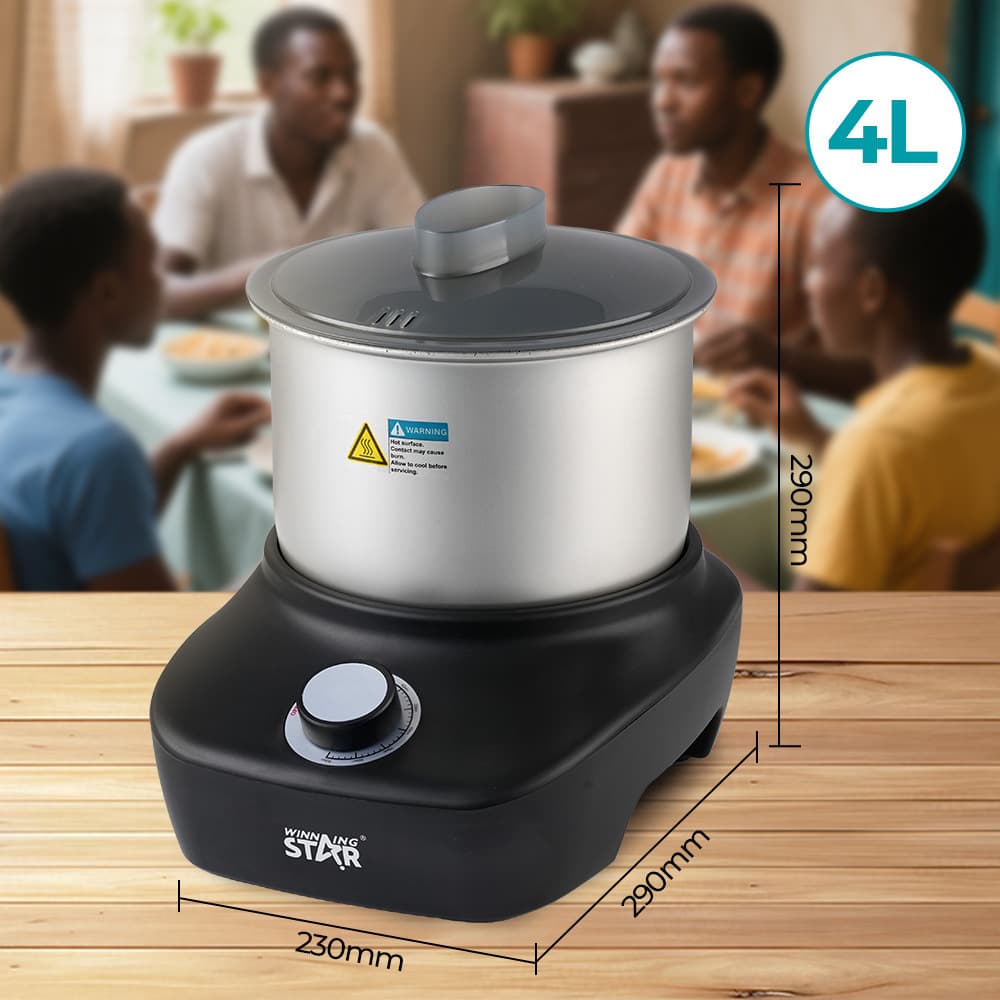 winningstar Cross-border Household Blending and Heating Staple Food Machine Swallow Cooker
