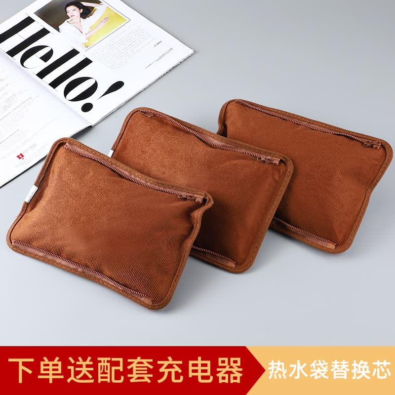 Non-National Standard Ready Stock for Cross-border, Zipper Bottom Bag, Detachable No.3 Zipper Hand Warmer, European Standard