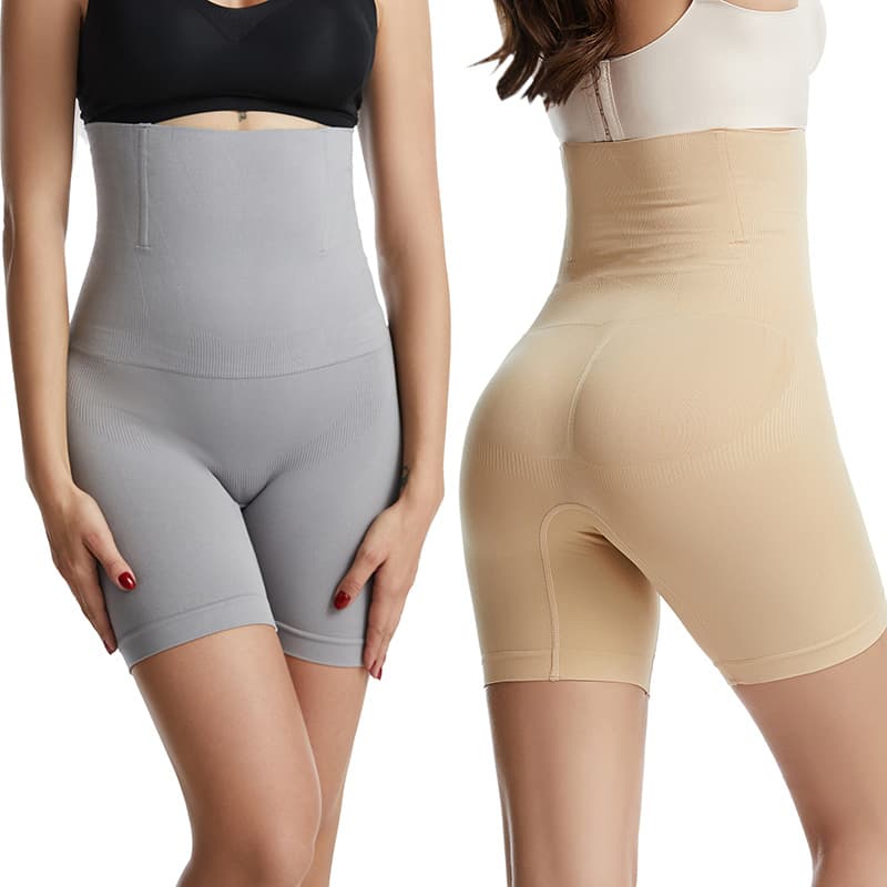 High-Waist Postpartum Tummy Control Seamless Shapewear Women's Butt Lifting Body Shaping Waist Slimming Panties