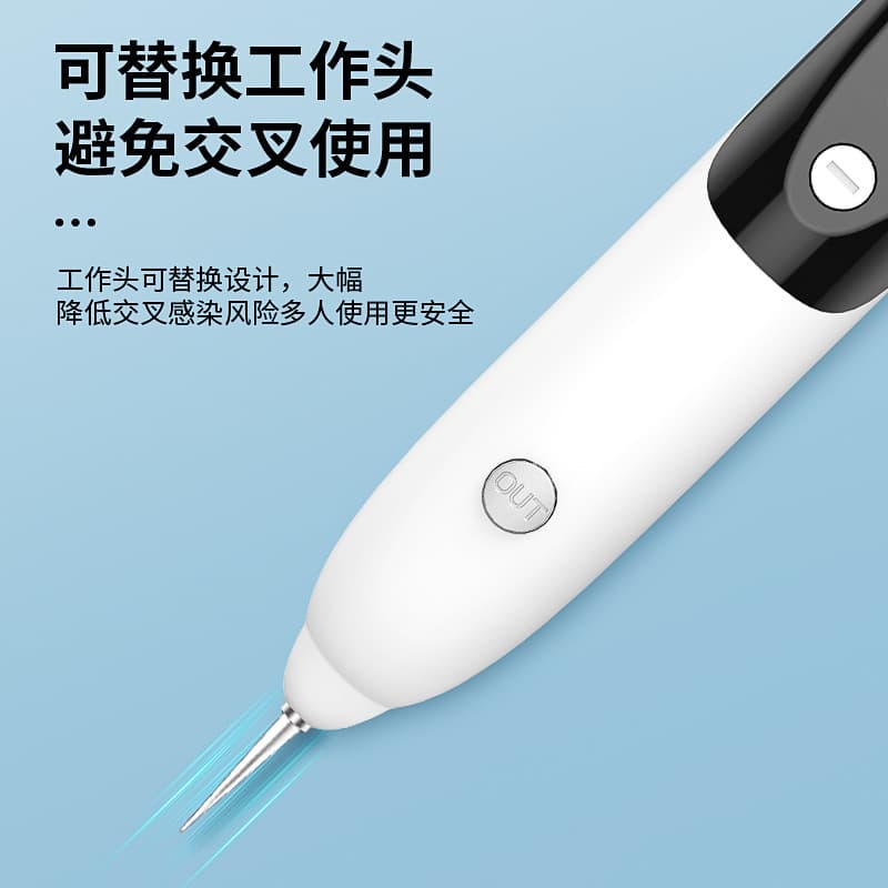 Professional Mole Removal Pen for Beauty Salon Use, Laser Mole Removal Instrument for Spot and Freckle Removal