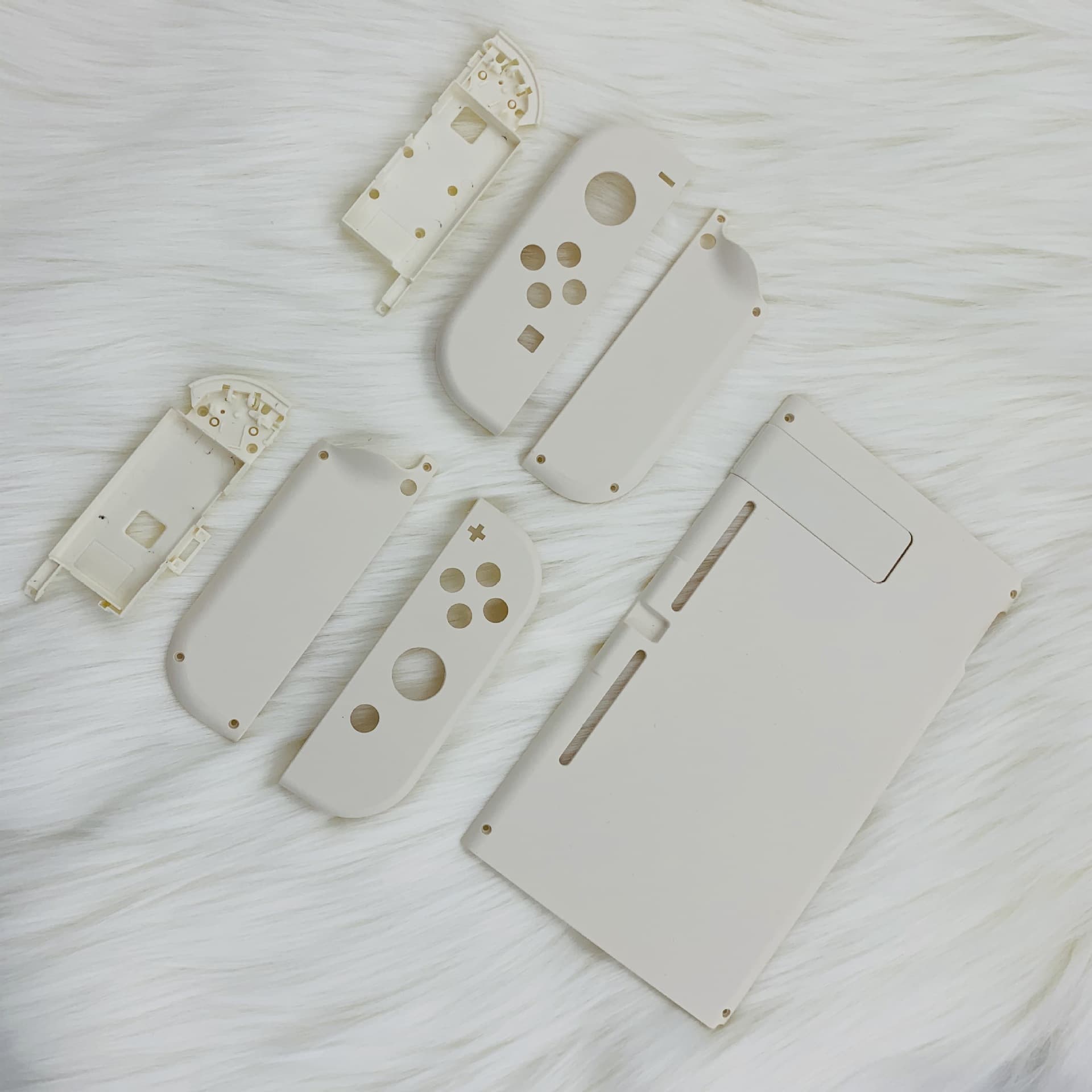 Cross-Border Hot Sale Factory SWITCH Replacement Case Solid Color Modified Case DIY Essential