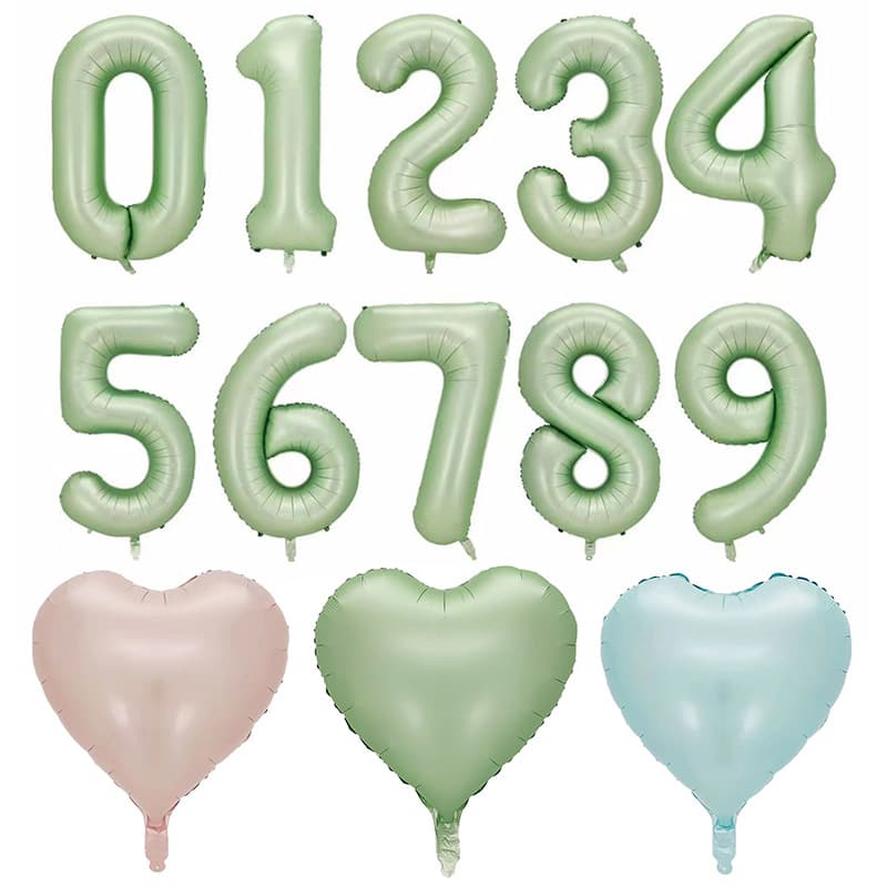 18-inch Heart-Shaped Aluminum Film Wedding Decoration for Party Scene Engagement Background Love Heart Aluminum Film Balloon Wholesale