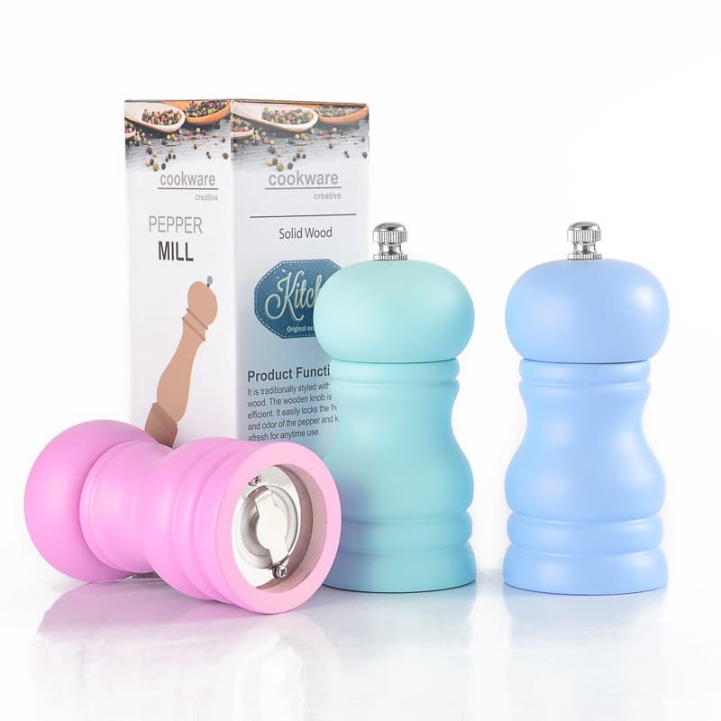 Manual Pepper Grinder Cross Border New Household Small Pepper Powder Spice Grinding Bottle Pepper Grinder