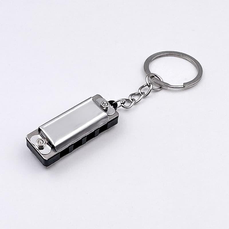 4-Hole 8-Tone Mini Necklace Harmonica, Beginner Musical Toy for Kids, Elementary Students, Kindergarten Gift, Wholesale Present