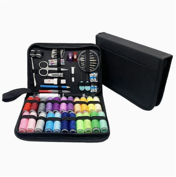 Cross-border hot selling 104-piece set of portable household sewing tools, sewing box set, sewing thread set, sewing kit