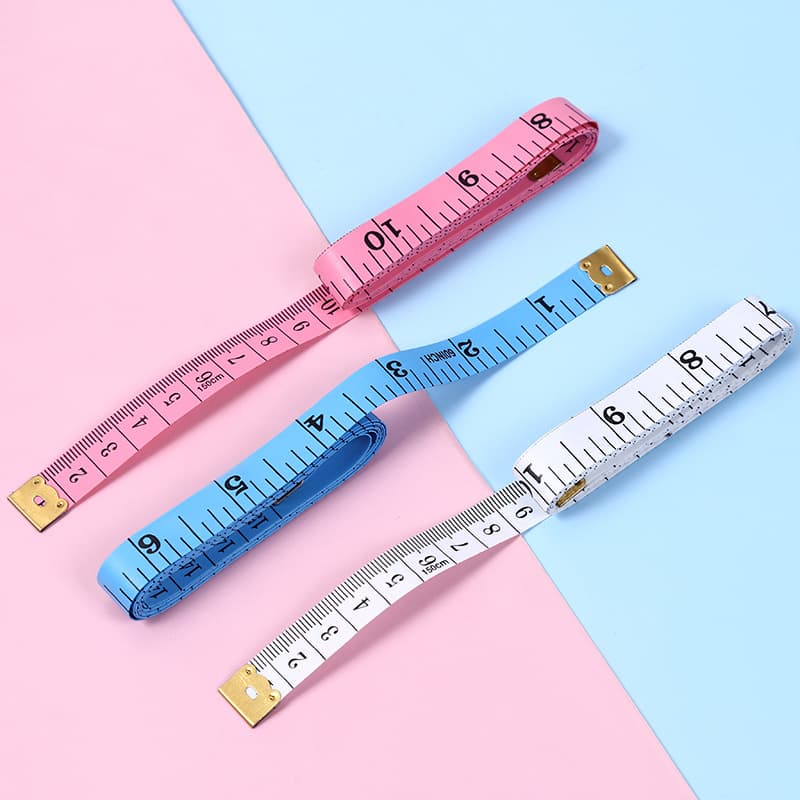 Factory Direct Supply 1.5m Soft Tape Measure, Body Measuring Tape, High-Precision Tape Measure, Multi-Functional Waist Measuring Ruler