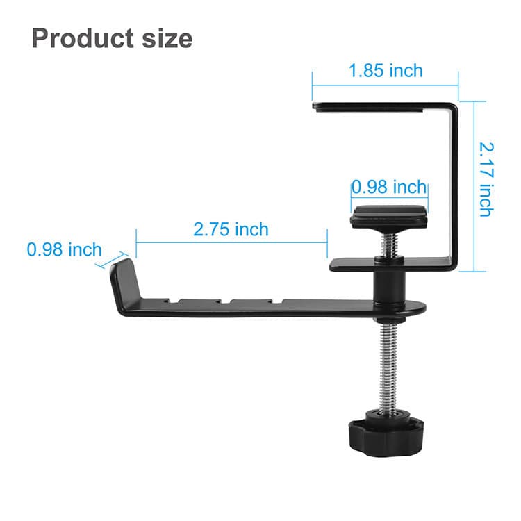 Desktop Rotating Stand 360-Degree Single-Axis Headphone Holder Head-Mounted Storage Headphone Rack Digital 360-Degree Rotation