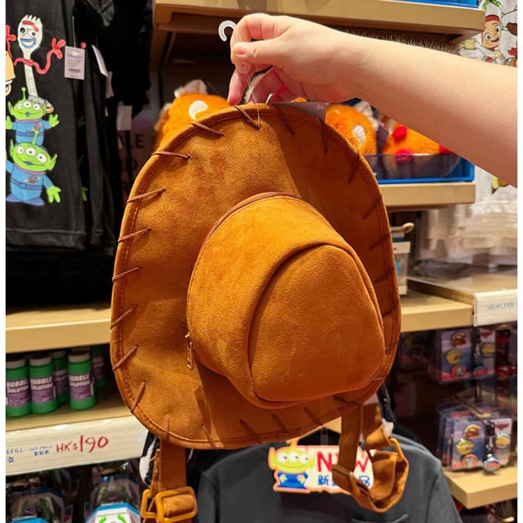 Japanese retro style cartoon backpack Woody (Toy Story) same style bag creative small backpack student backpack birthday gift