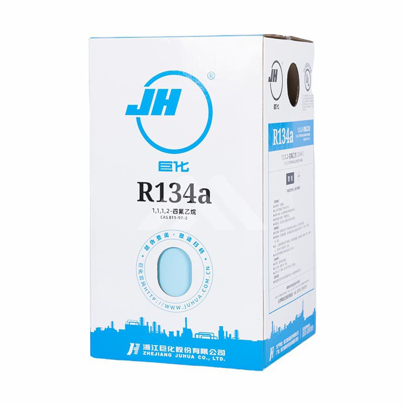 Juhua R134a Refrigerant 13.6kg Automotive Air Conditioning Freon Refrigerant for Cooling Equipment Maintenance