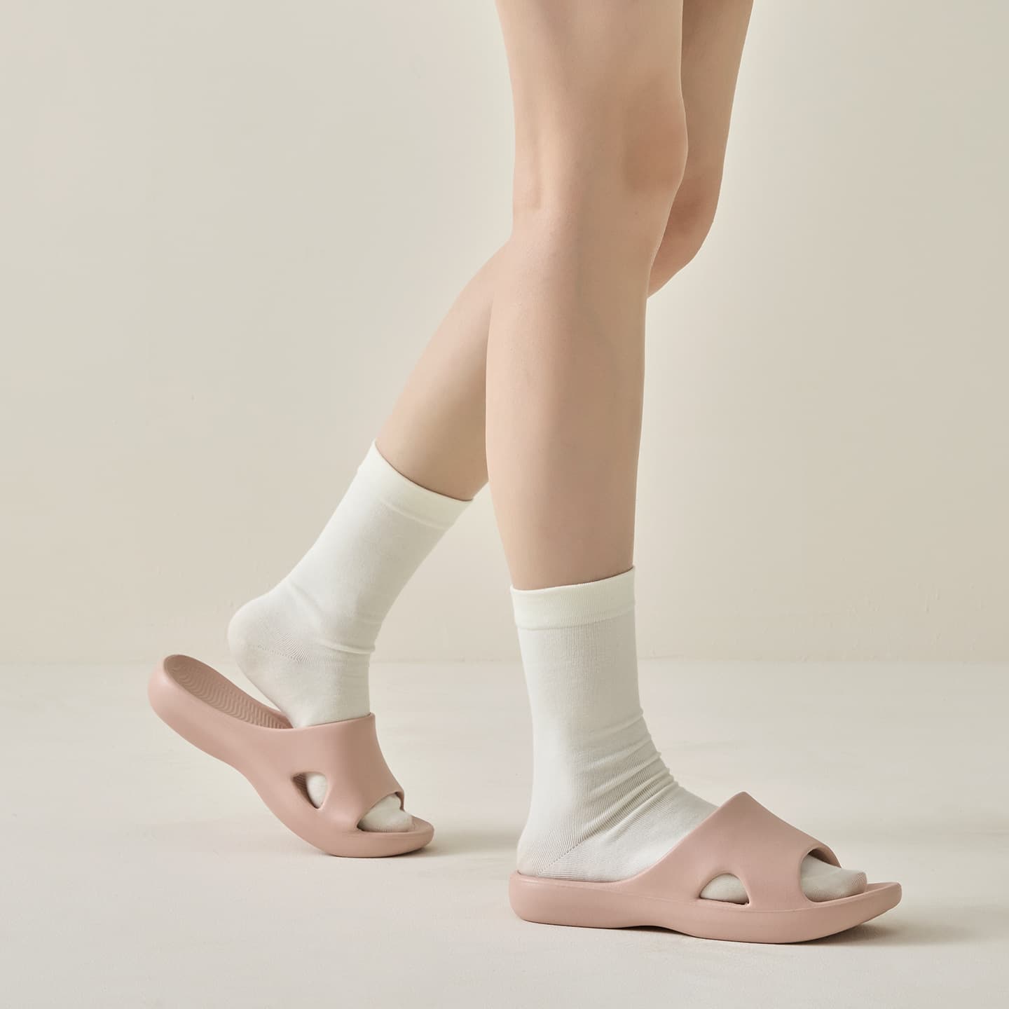 Arch Support Slippers Women Summer EVA Anti-Slip Thick Sole Men's Sandals Home Bathroom Flat Foot Correction Slippers Wholesale