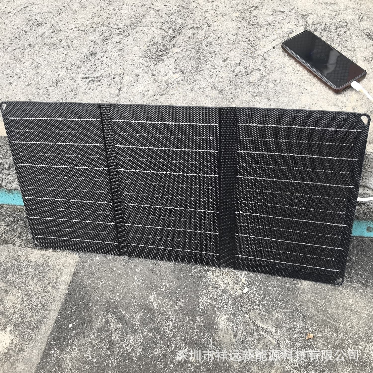 6V 21W ETFE Foldable Solar Panels with Dual USB Ports for Mobile Devices