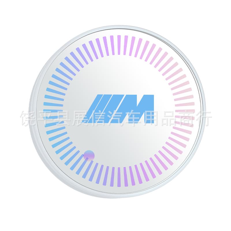 Suitable for BMW X1 X2 X5 X7/new 3 Series 5 Series 7 Series car luminous water cup mat LED headlamp colorful
